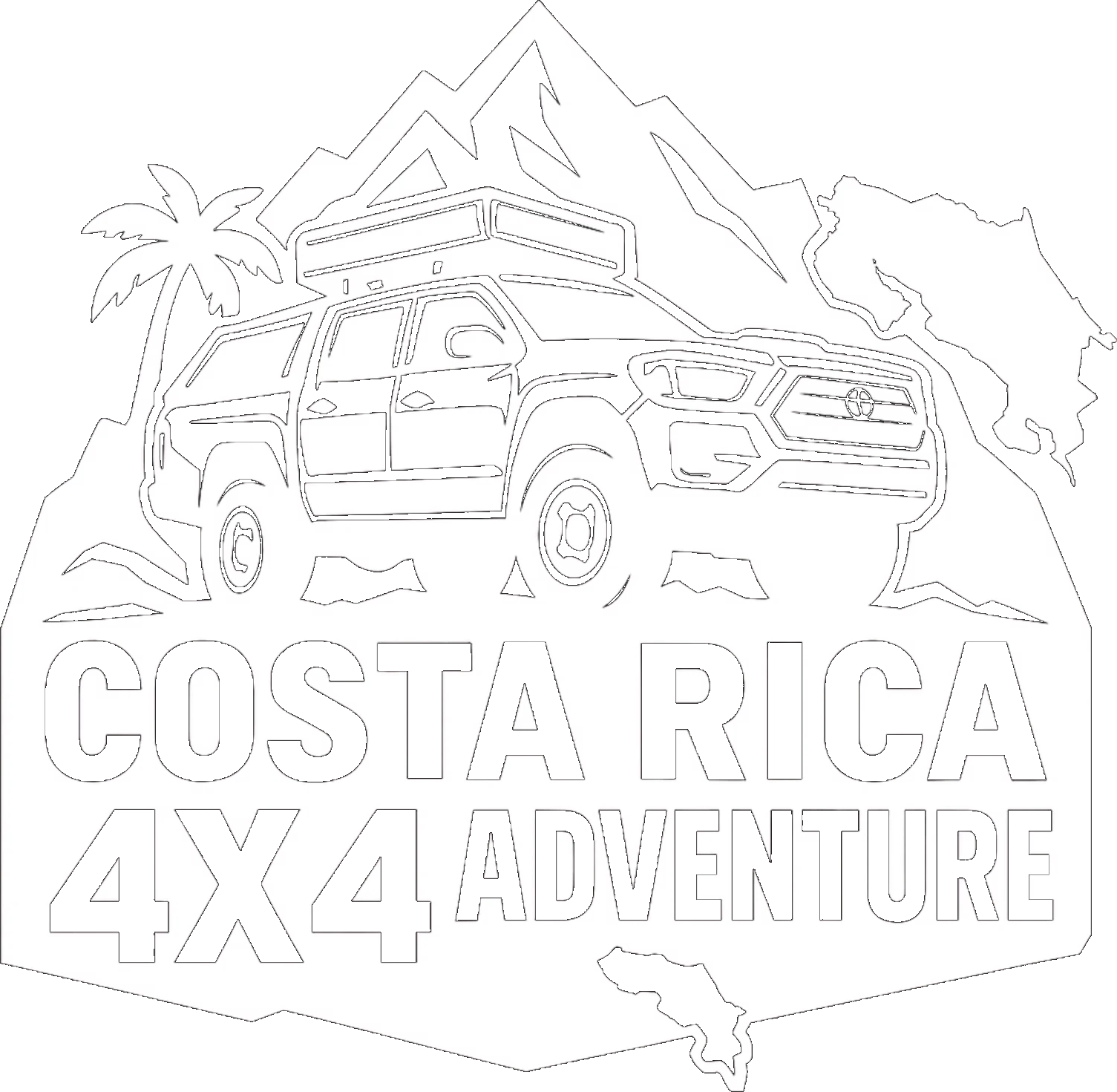 Logo de Costa Rica 4x4 Adventure